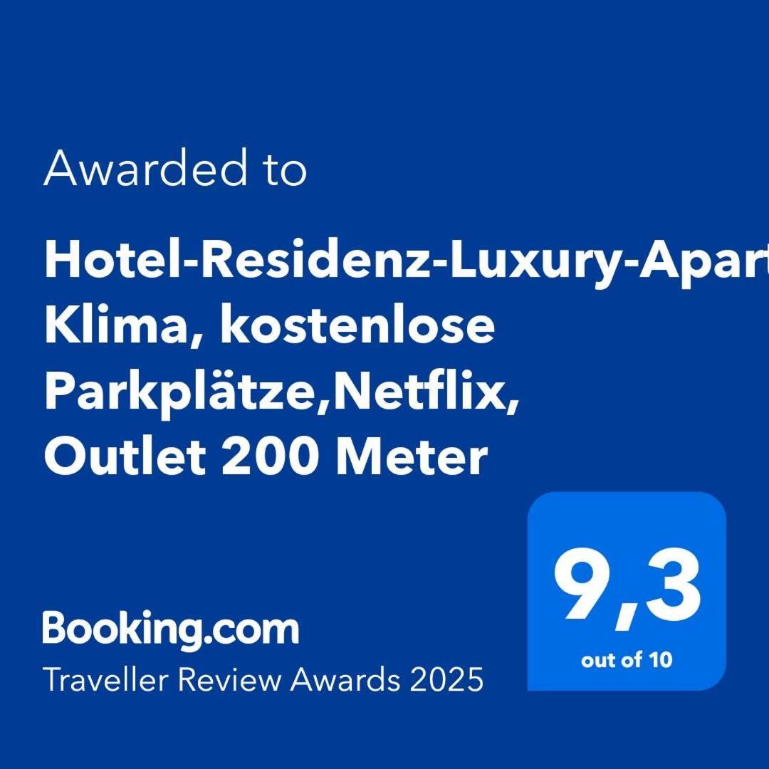 Hotel Residenz Luxury Apartments メッツィンゲン エクステリア 写真